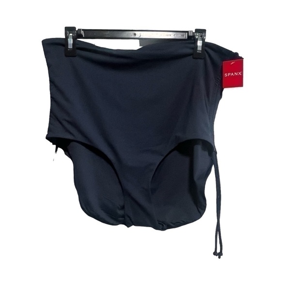 Spanx swim high rise brief in Sun kissed Navy, New with Tags - Picture 2 of 6